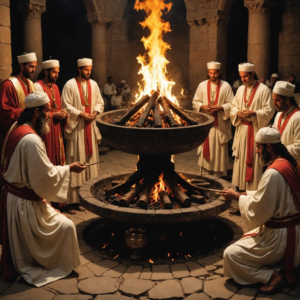 Ritual dos Holocaustos na Tenda do Encontro