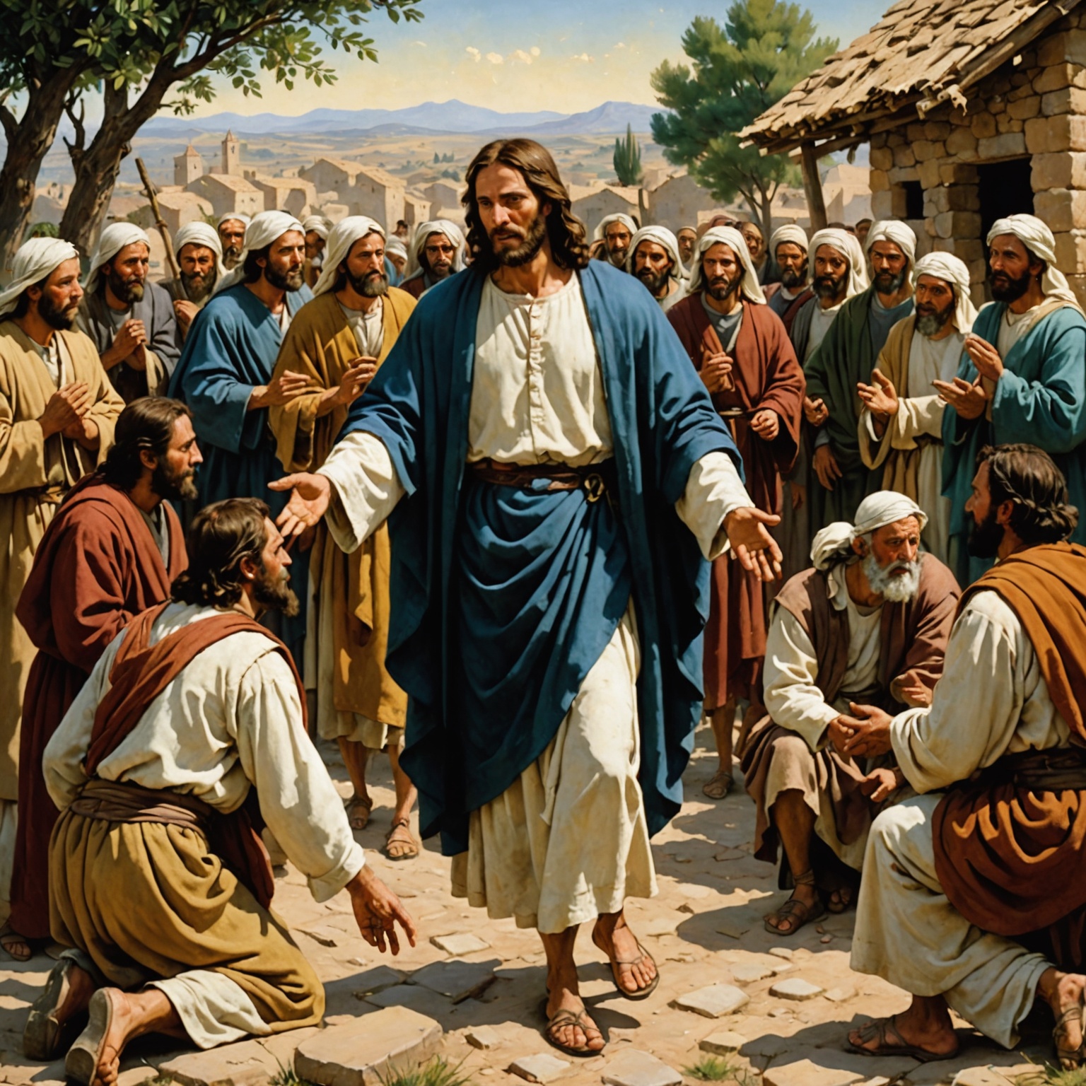 Imagem representativa do capítulo da Bíblia sobre pecado, perdão, fé e a vinda do Reino de Deus