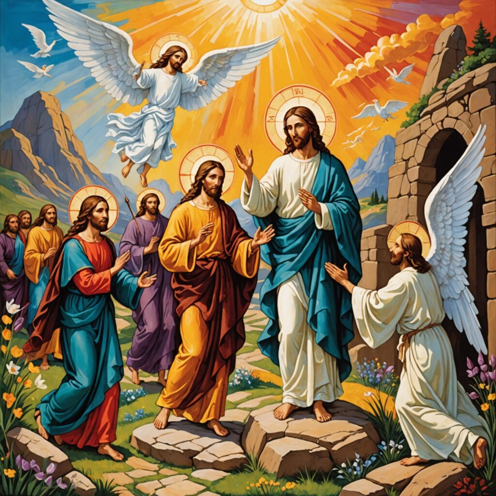Ressurreição de Jesus: túmulo vazio, mulheres surpresas, Jesus ressuscitado