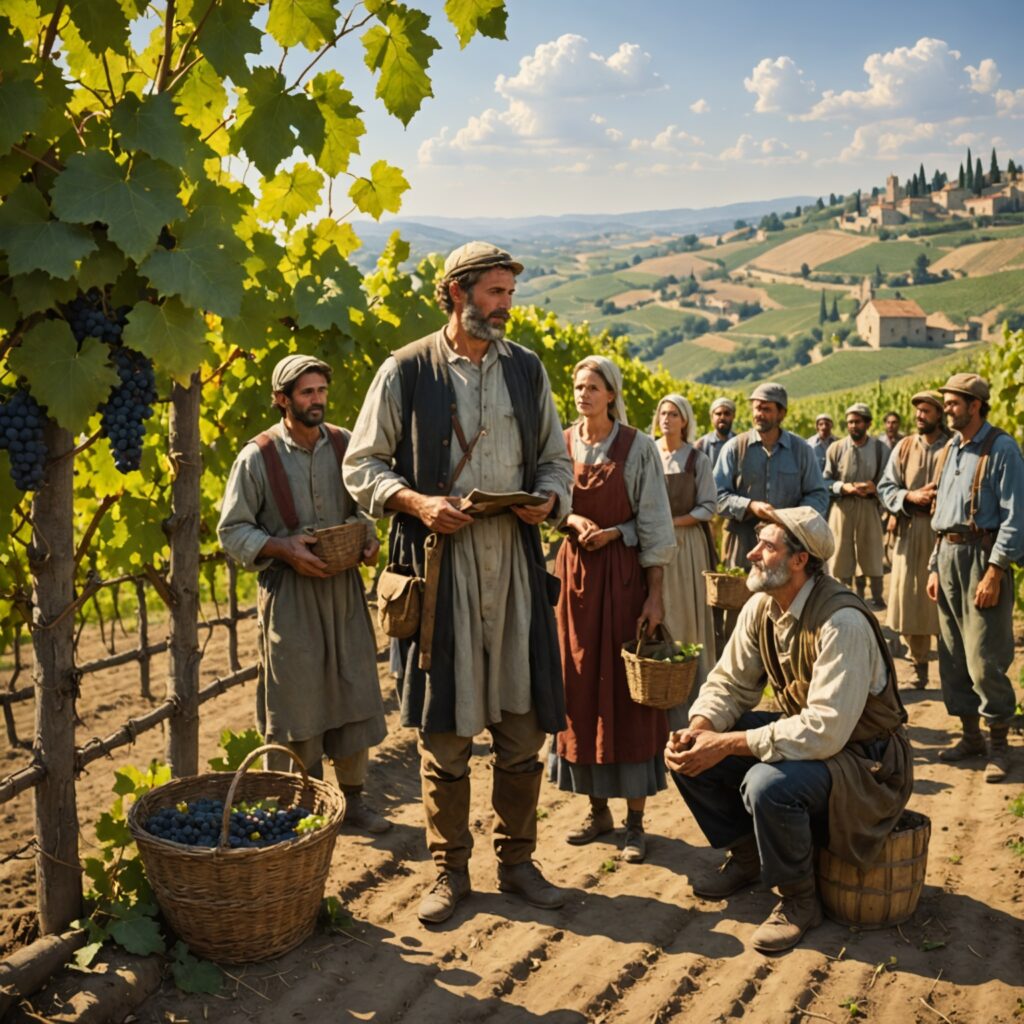 Trabalhadores na Vinha - Parábola Bíblica