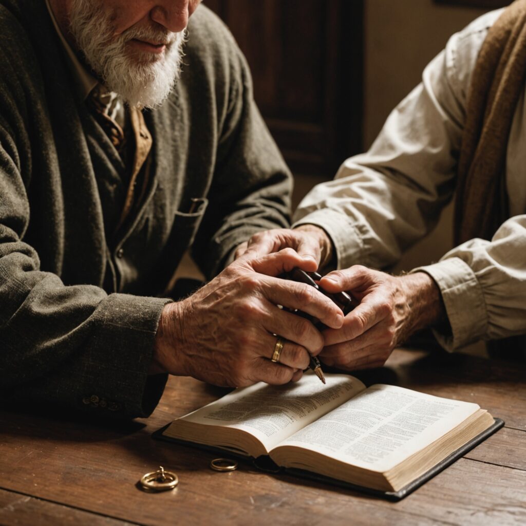 Capítulo da Bíblia sobre a importância da caridade e da oração sincera