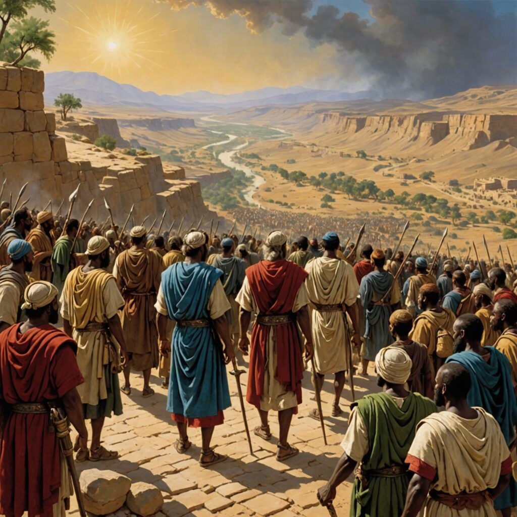 Limites de Canaã - Distribuição da Terra Prometida