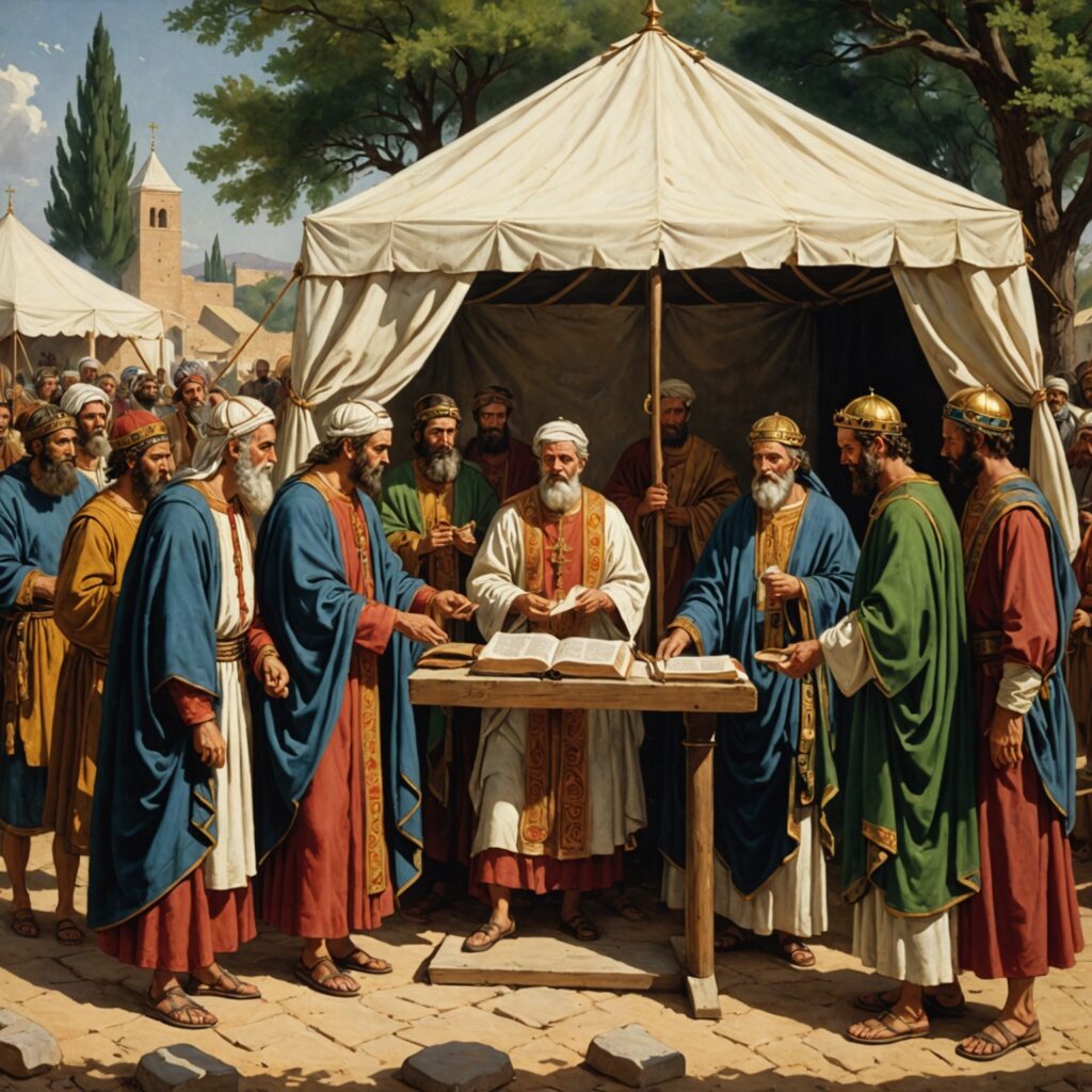 Consagração dos Levitas no Tabernáculo