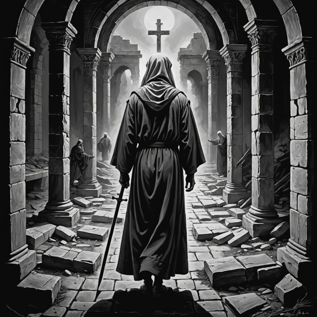 Imagem representando a infidelidade e restauração de Israel conforme descrito em Oséias 2