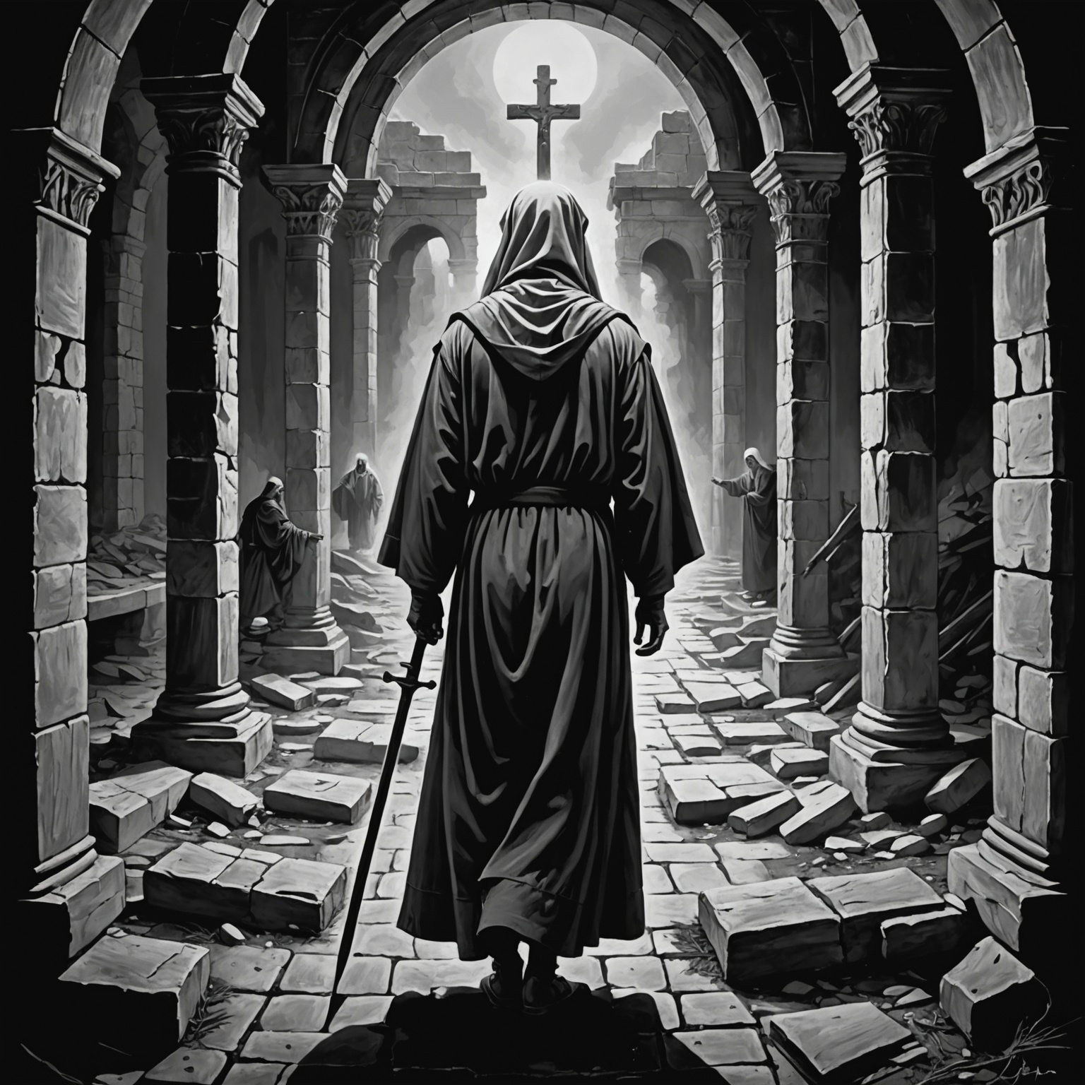 Imagem representando a infidelidade e restauração de Israel conforme descrito em Oséias 2