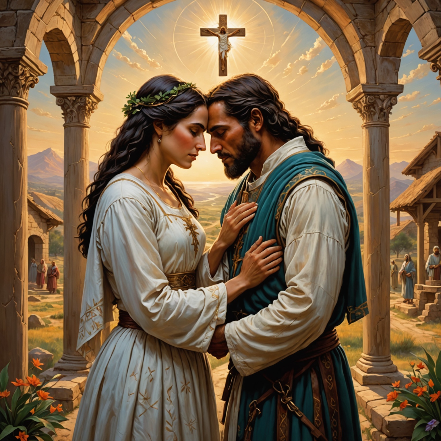 Reconciliação de Oséias com sua esposa