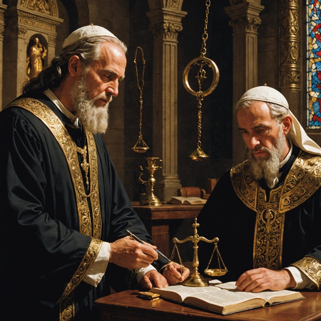 Imagem do capítulo da Bíblia sobre o justo julgamento de Deus e a obediência à Lei