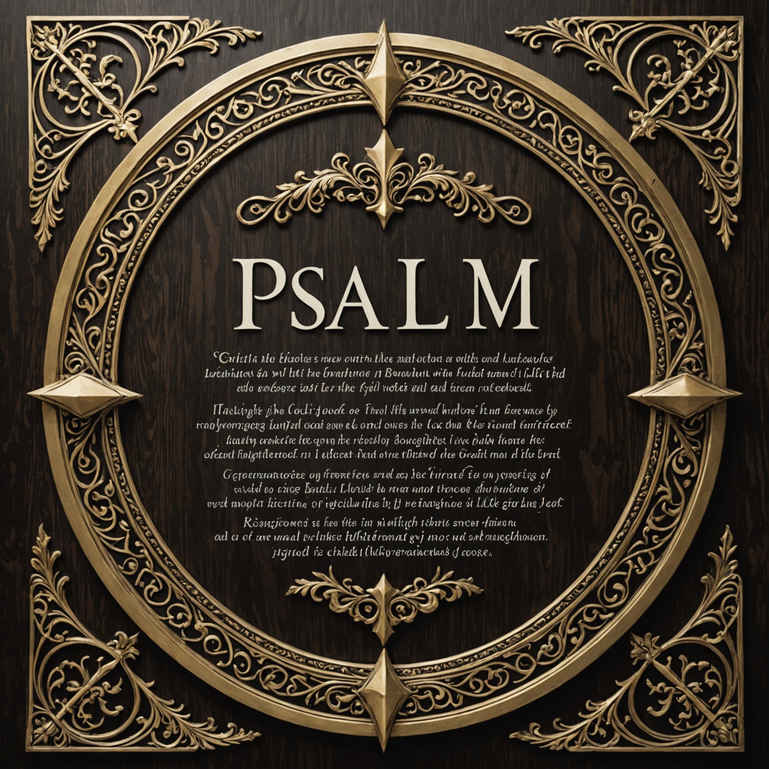 Imagem representativa do Salmo 101 - Lealdade, integridade e justiça