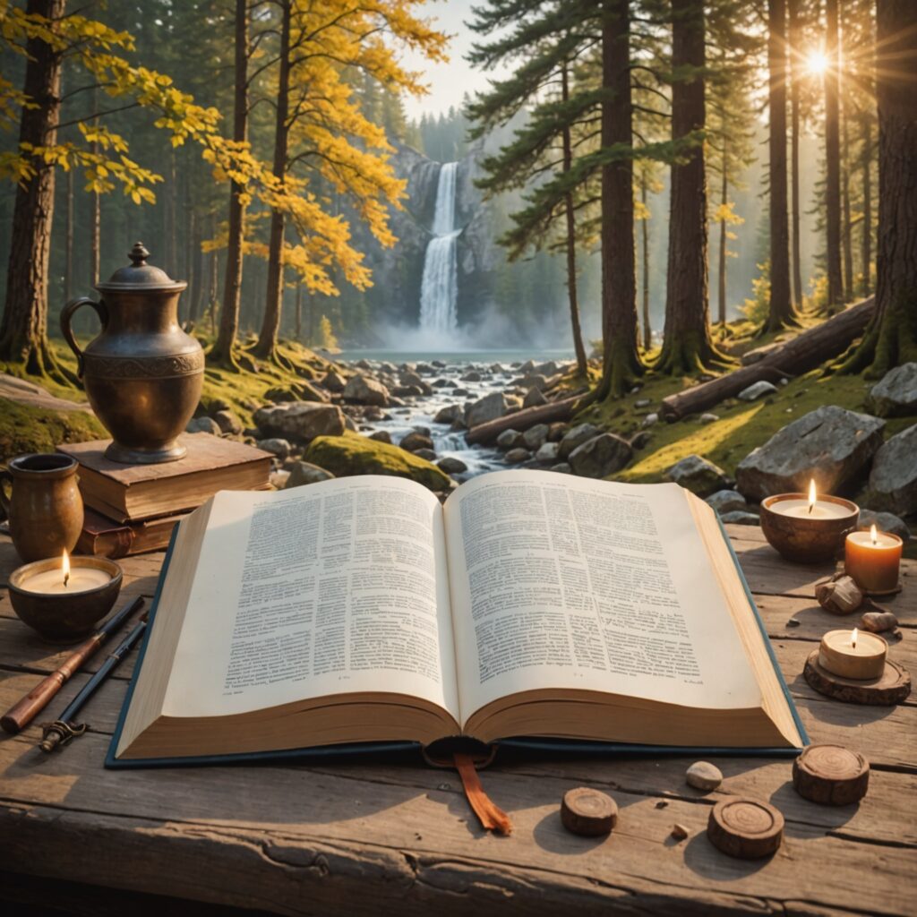 Imagem inspiradora relacionada ao Salmo 119: Obediência e Devoção à Palavra de Deus