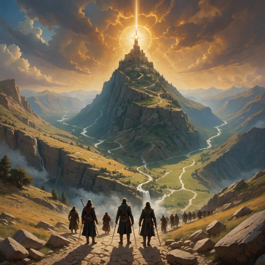 Confiança no Senhor e Proteção Eterna - Imagem representativa do Salmo 125