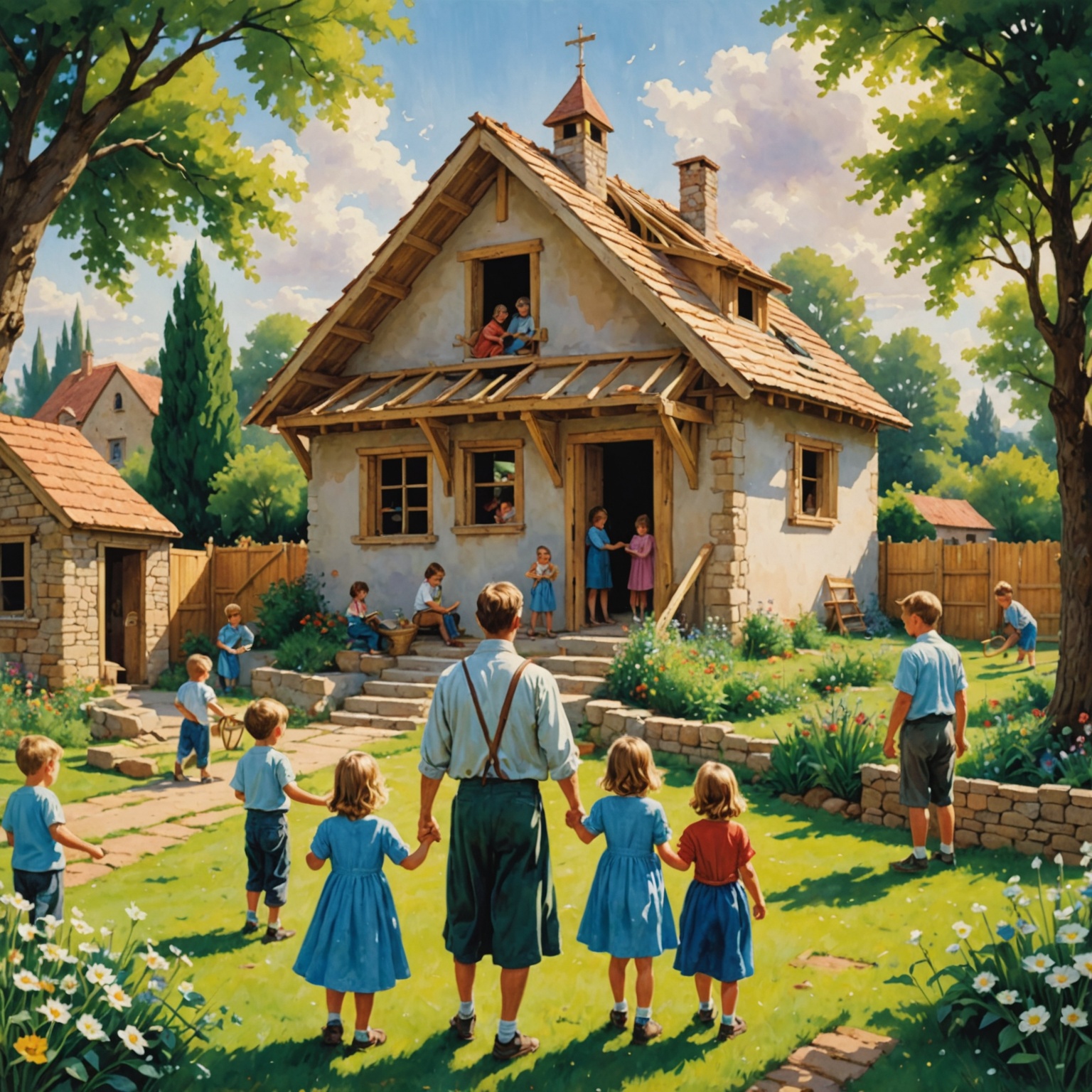 Família protegida e abençoada conforme o Salmo 127