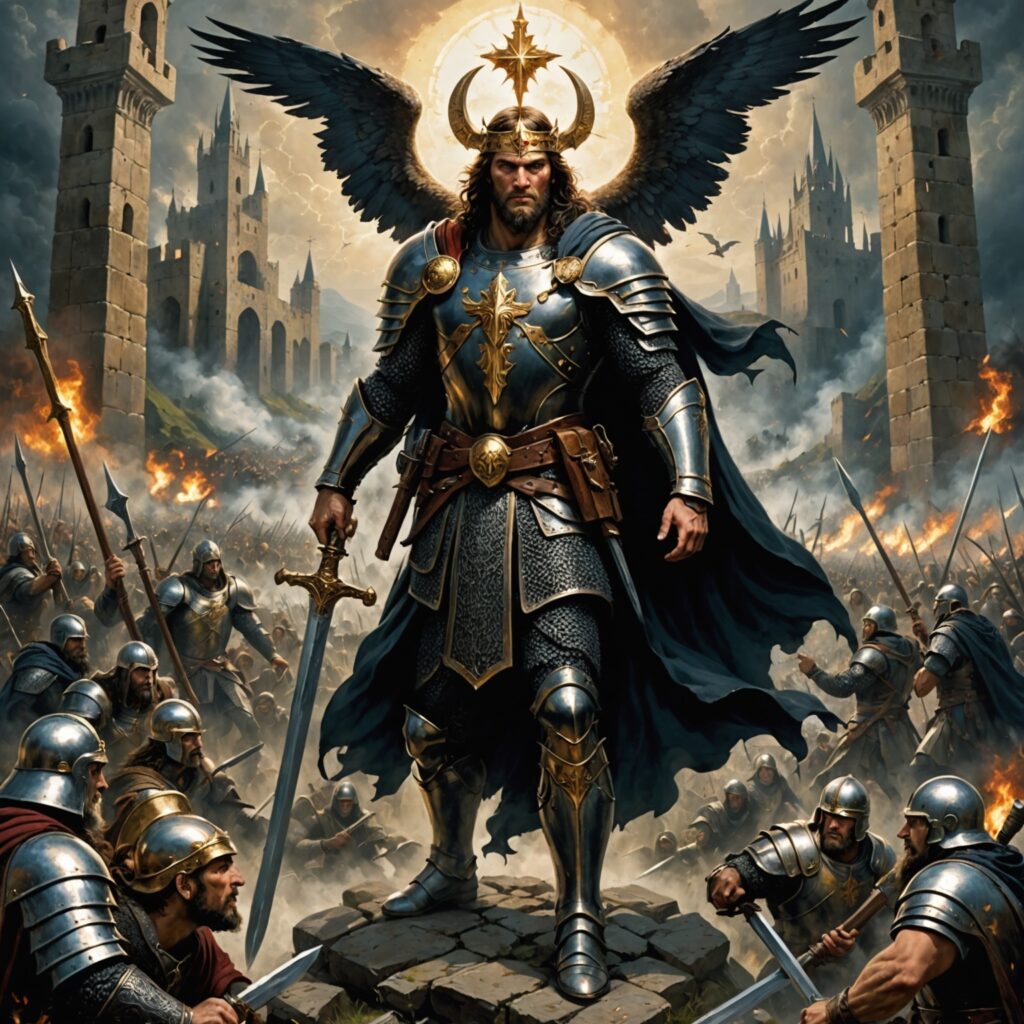 Ilustração do Salmo 140: Livra-me, Senhor, dos maus