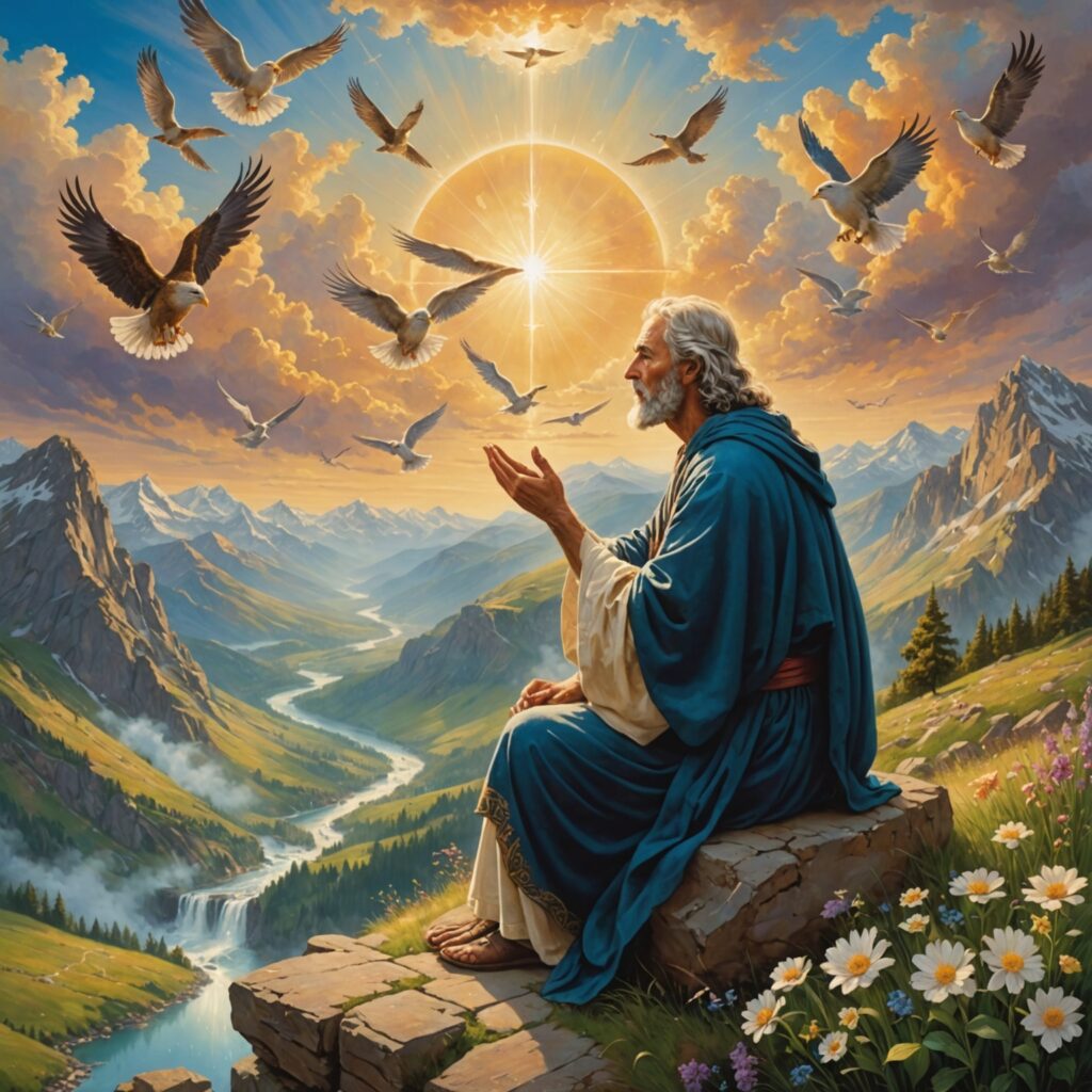 Imagem do Salmo 145 - O Senhor, Rei Eterno e Compassivo