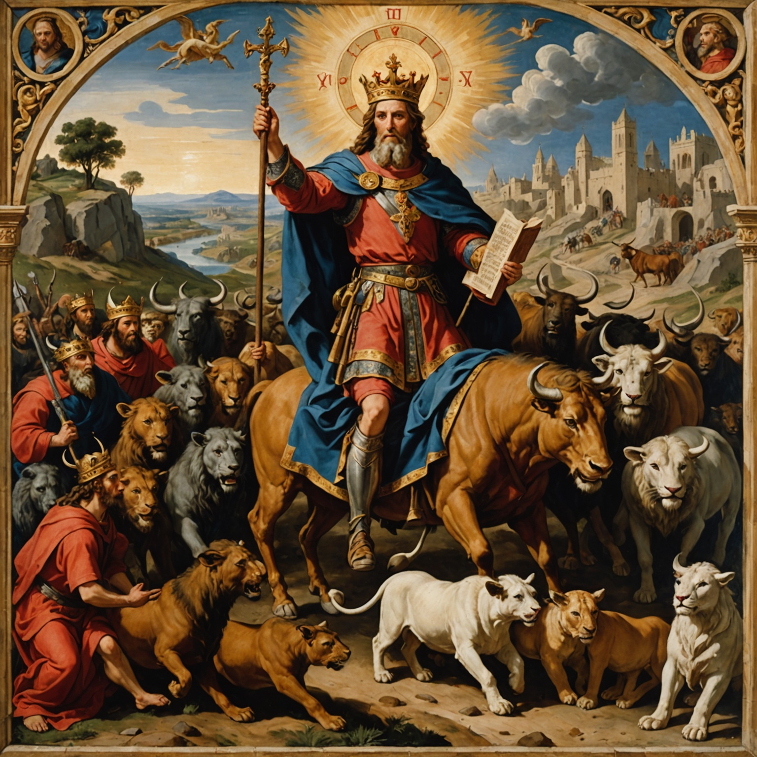 Imagem representativa do Salmo 22 - O clamor por socorro e a confiança em Deus