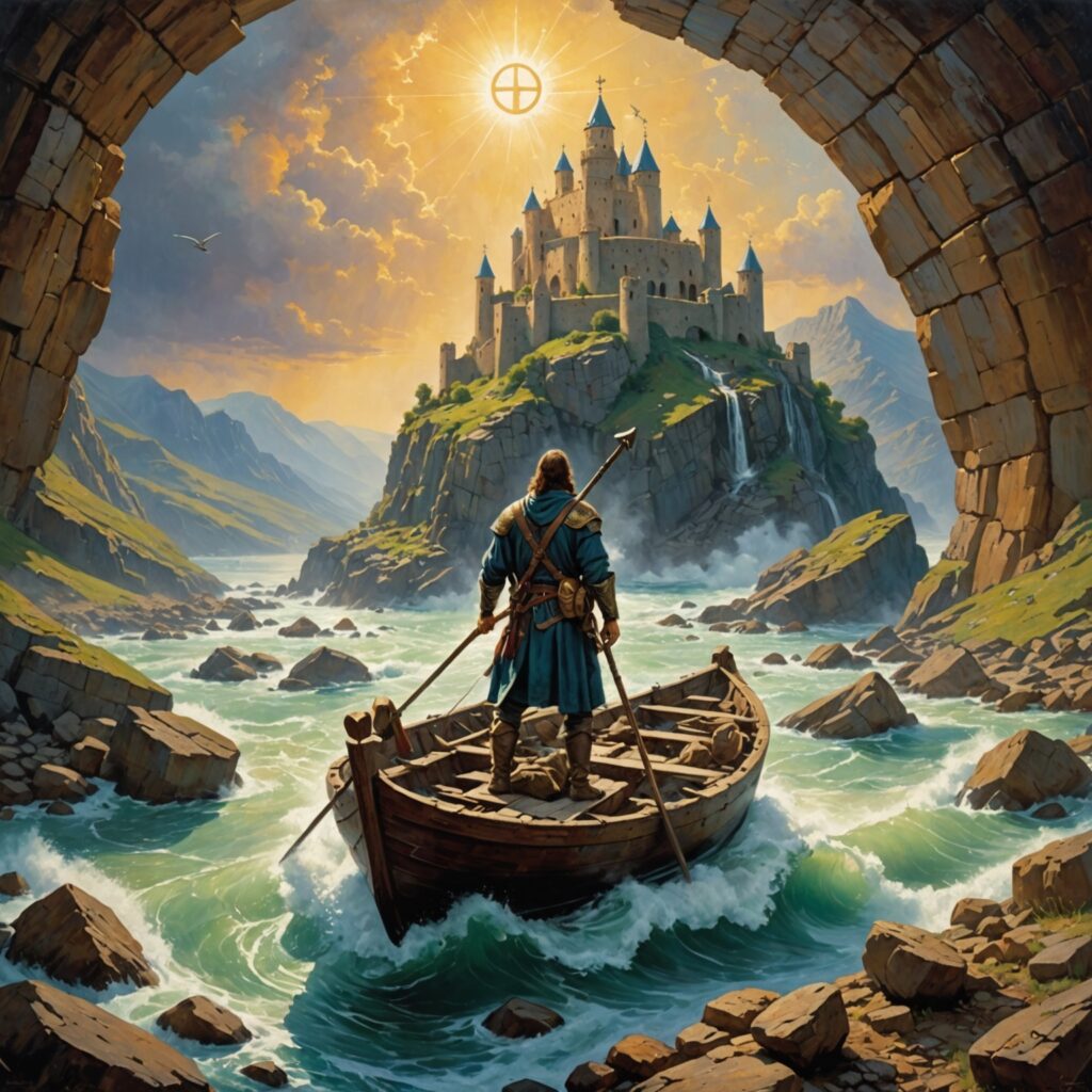 Imagem representando a proteção divina e refúgio em Deus conforme o Salmo 31