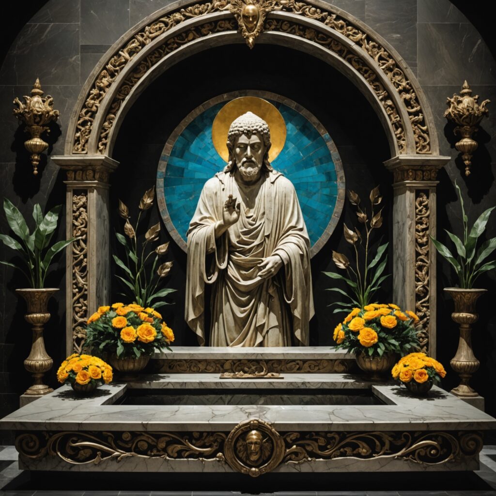 Imagem representando a reflexão sobre a vaidade da vida e a busca por valores eternos