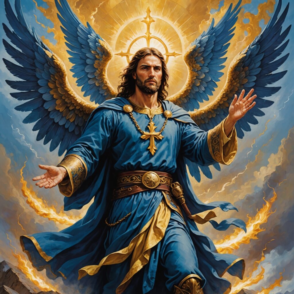 Imagem representativa do Salmo 54: Oração por proteção divina e vitória sobre os inimigos