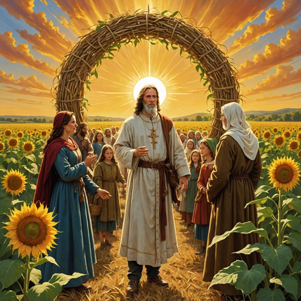 Imagem representativa do Salmo 67 - O Poder e a Misericórdia de Deus