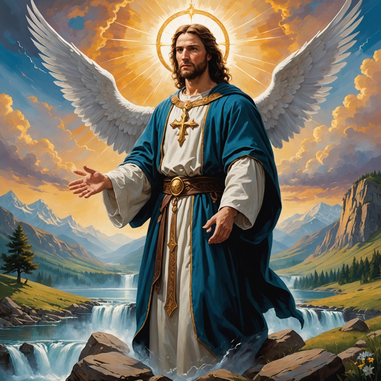 Imagem representativa do Salmo 86 - Oração de Davi por misericórdia divina