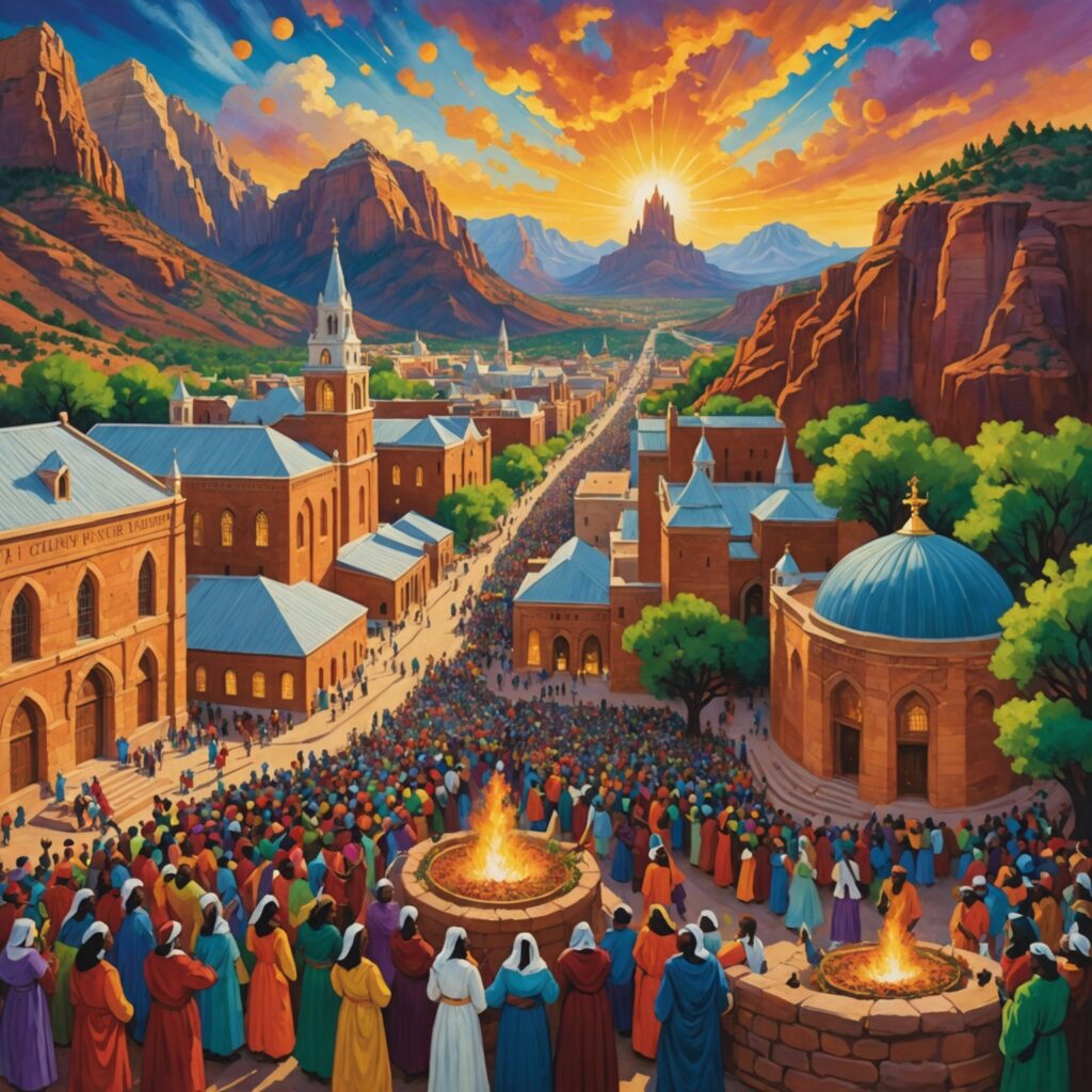 Imagem representativa do Salmo 87 - O louvor a Sião