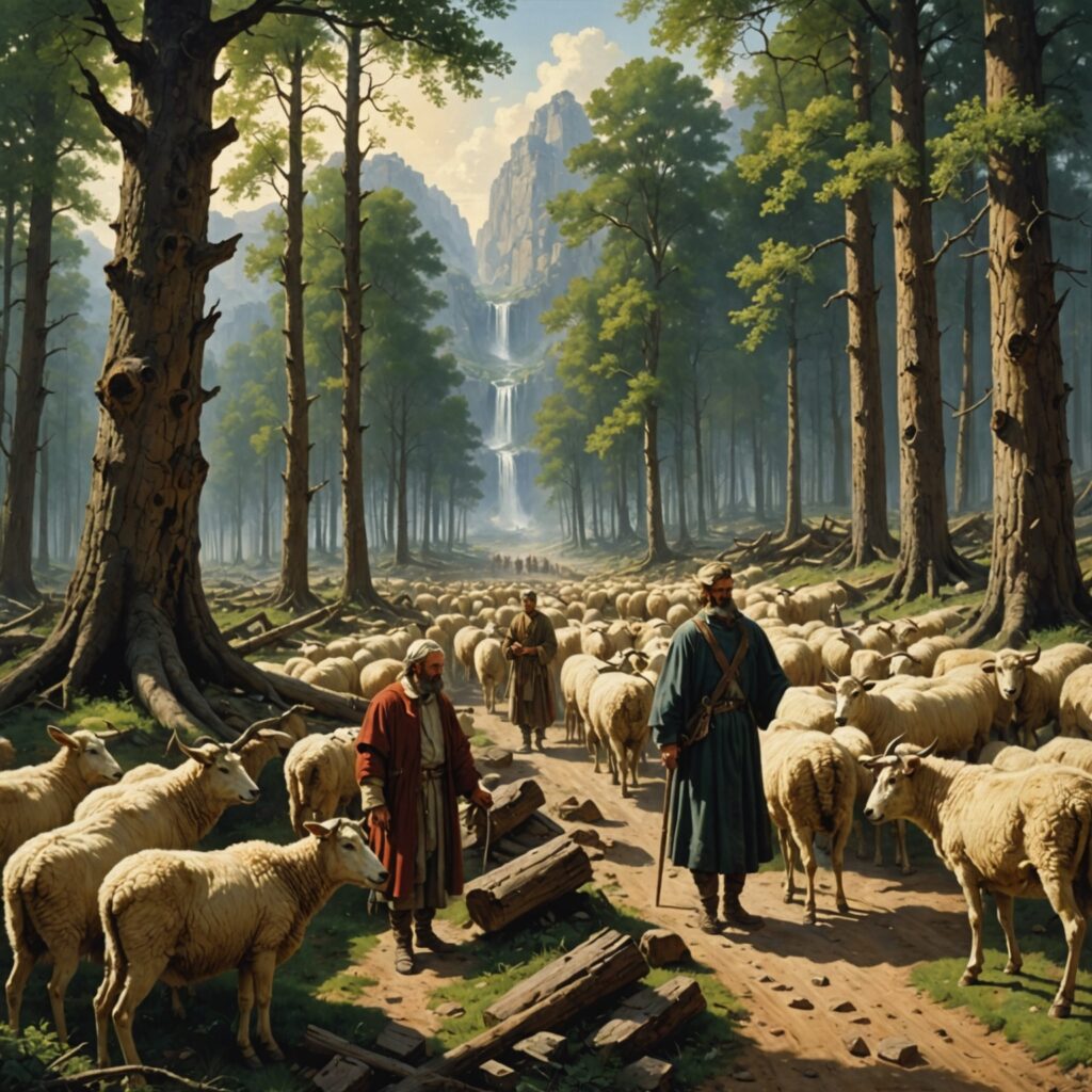 Imagem representativa do capítulo 11 de Zacarias - O Pastor Impre­stável